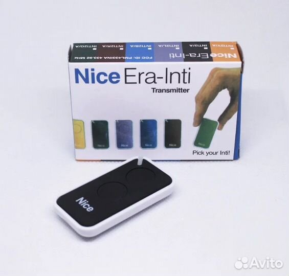 Пульт для шлагбаумов и ворот Nice inti