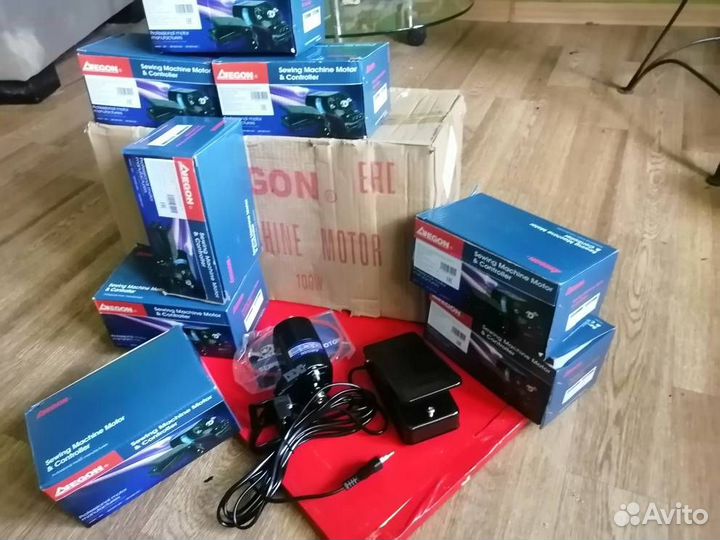Мотор И педаль швейной,обувной,машин,оверлок