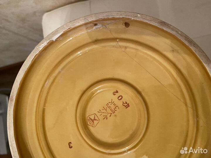 Тарелка с олимпийским мишкой