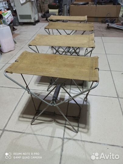 Стулья СССР туристические, для отдыха и рыбалки