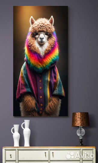 Печать картин на холсте, интерьерная печать