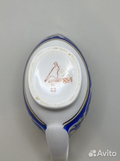 Соусник Дулево, ссср, восточный орнамент