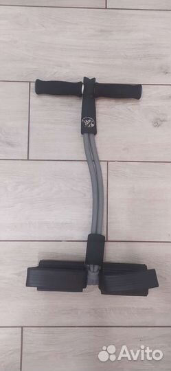 Тренажёр экспандер с ручками и упором для ног