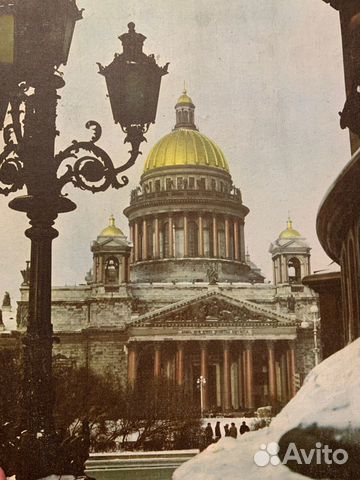 Картины репродукция СССР на ткани панно деревянное