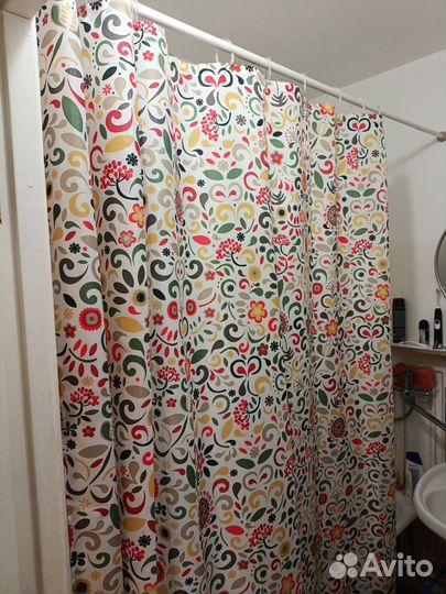 Штора для ванной IKEA