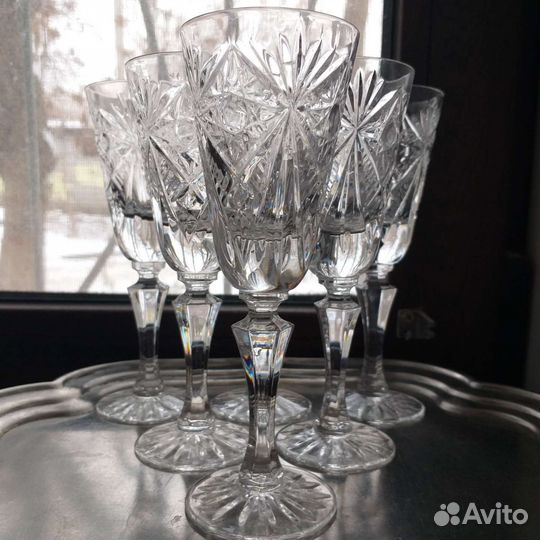 Рюмки,фужеры,хрусталь
