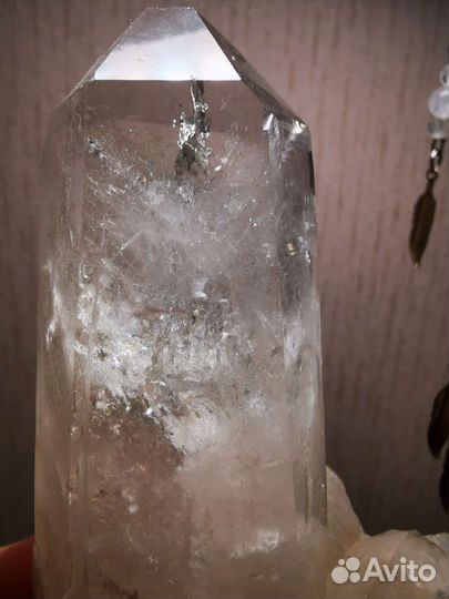 Крупный Сросток горного хрусталя Якутия 12 см