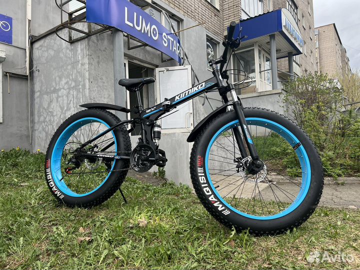 Фетбайк двухподвесный складной