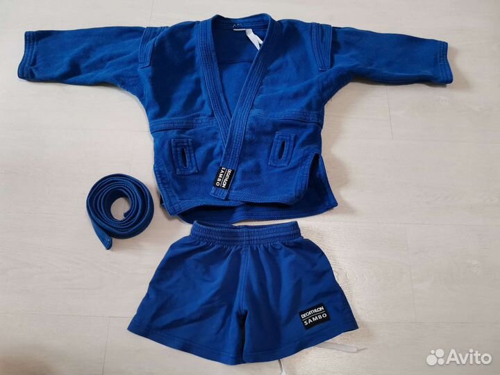 Самбовка форма самбо 120 синяя