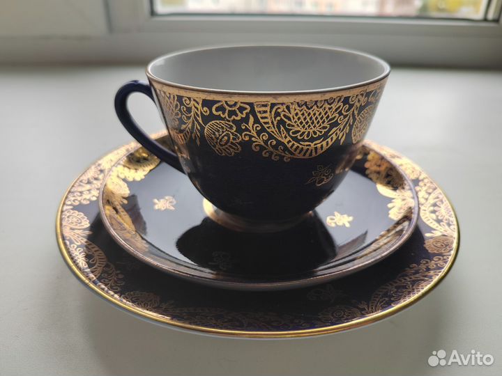 Чашка и блюдца