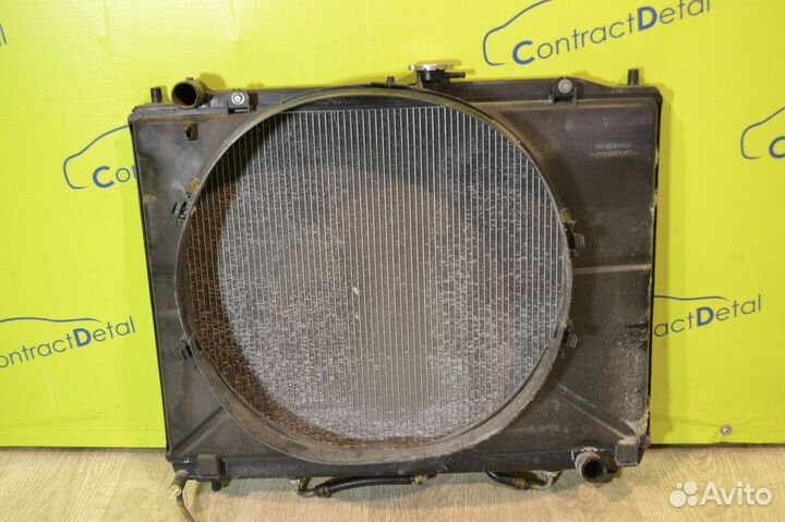 Радиатор диффузор Mitsubishi Pajero 4, 3. АКПП