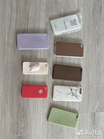 Бамперы (чехлы) на iPhone 7 Plus и 5S