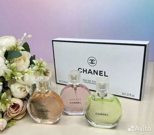 Набор Chanel Chance 3х30 мл