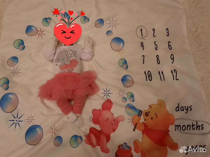 Фирменная одежда для девочки 56-62-68 р