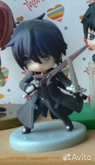 Фигурка Кирито,открытки аниме, манга