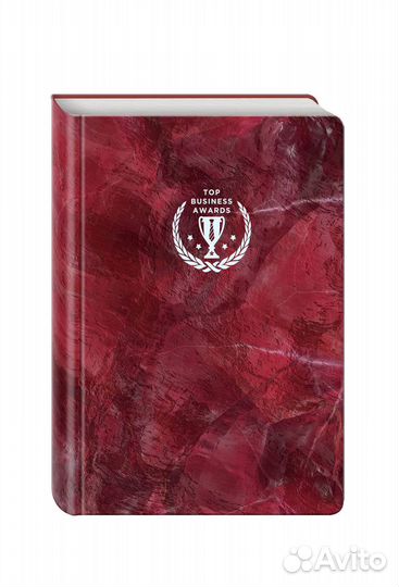 Блокнот Top Business Awards - линованный (красный