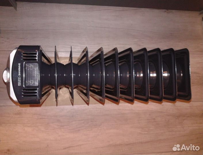 Обогреватель масляный черный Polaris