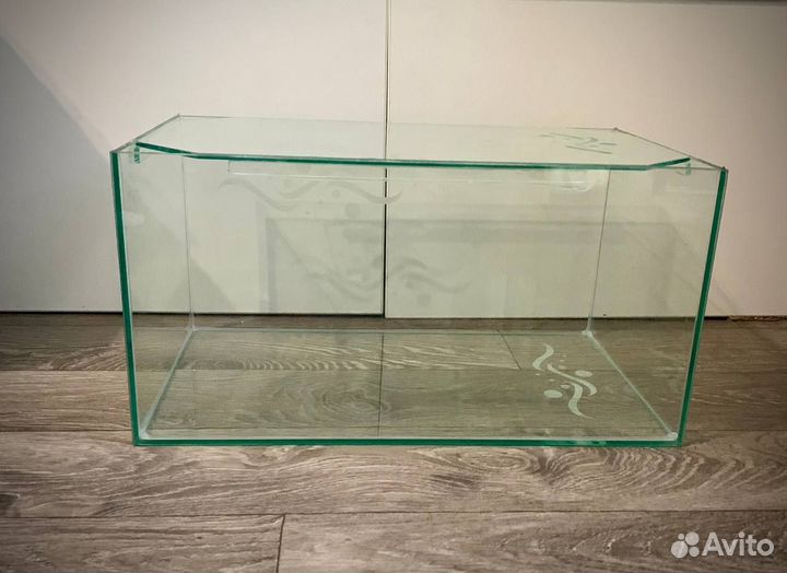 Аквариум с крышкой на 25л. Новый