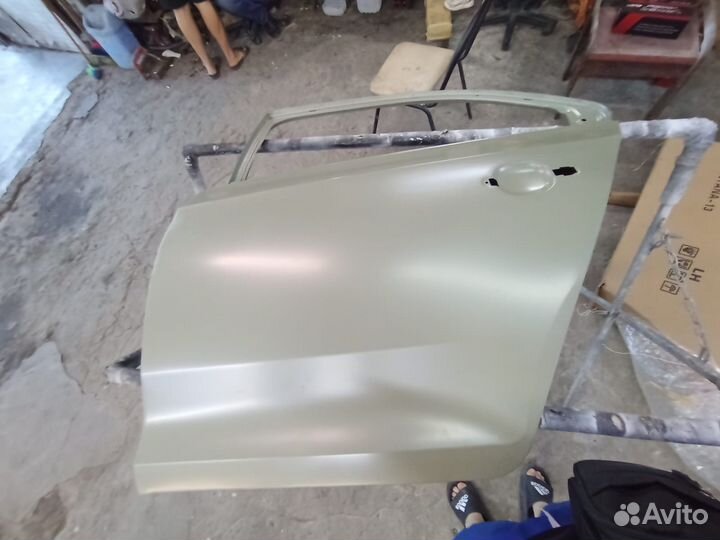 Дверь задняя левая поло 6