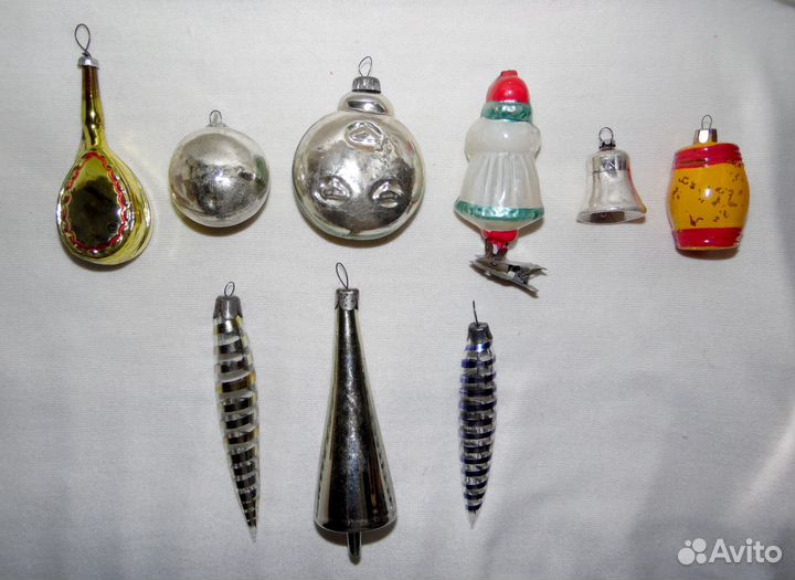 Елочные игрушки СССР в реставрацию