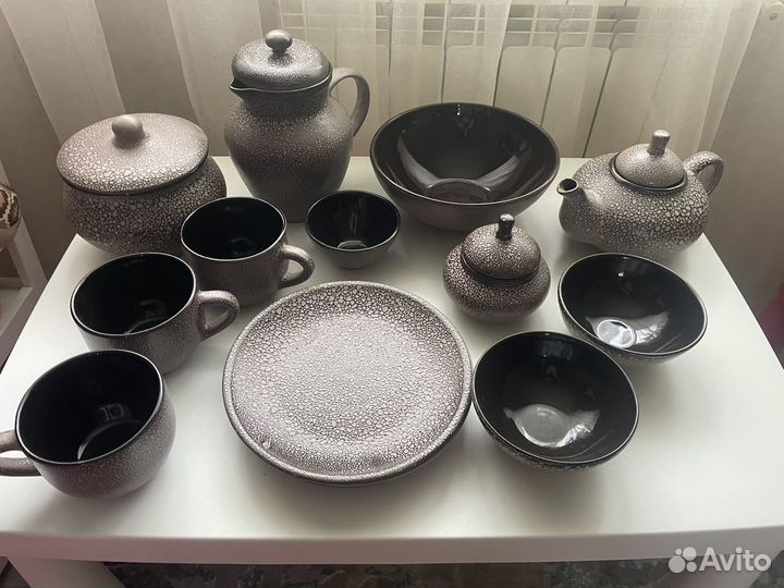 Набор керамической посуды 14 предметов