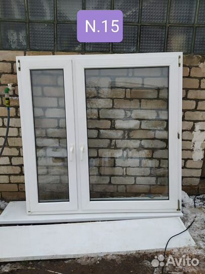 Окна и двери пластиковые бу