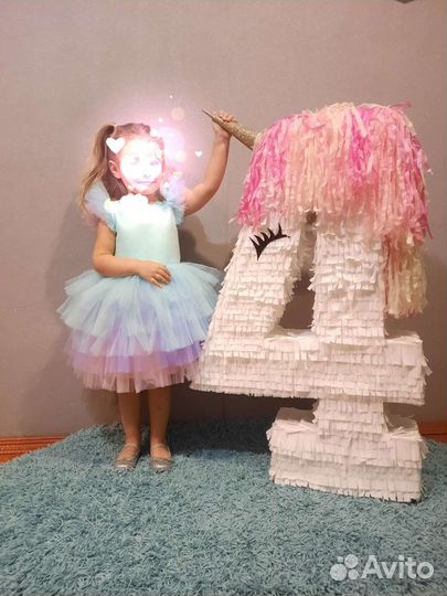 Цифра 4 на день рождения