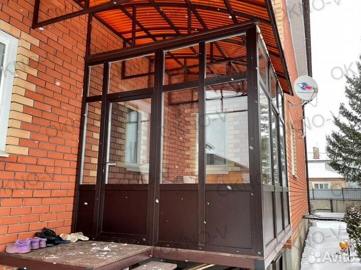 Окна на веранду