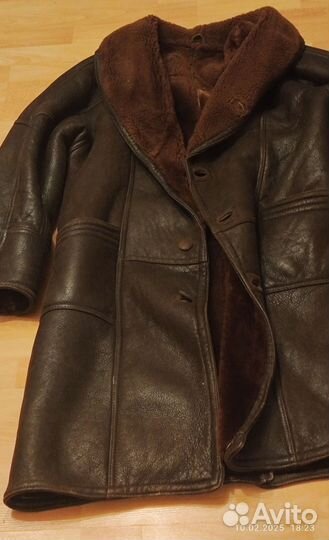 Дубленка мужская р.54 италия