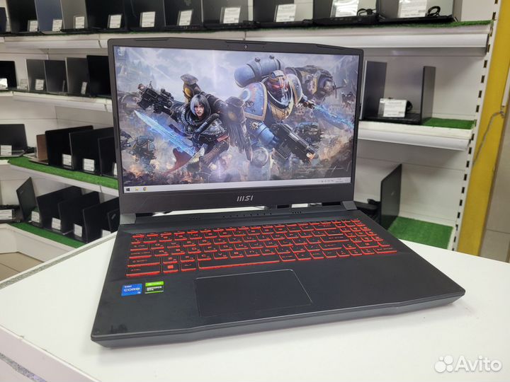 Игровой MSI i5-11400H GTX 1650 4GB 16GB DDR4