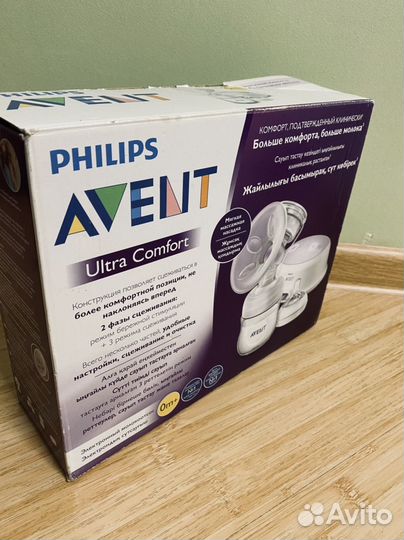 Молокоотсос avent электрический