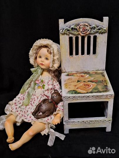 Коллекционная кукла Дуняша. Кукла