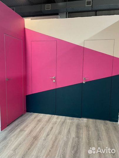 Скрытые межкомнатные двери под покраску