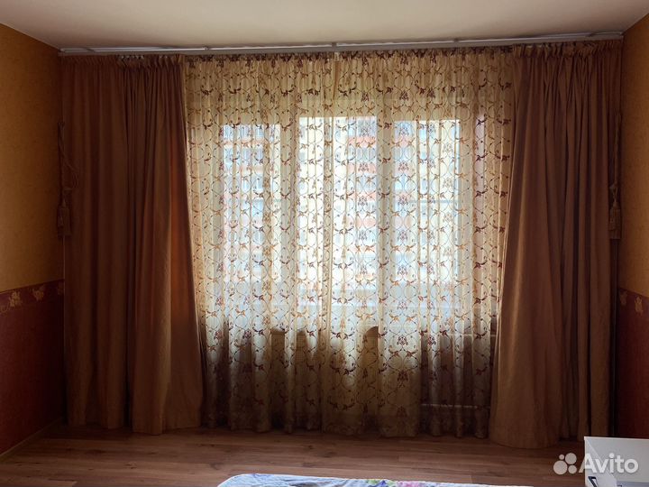 Комплект штор и тюль