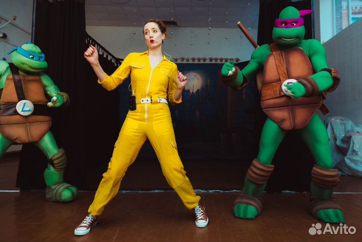 Костюм Черепашки-Ниндзя Донателло