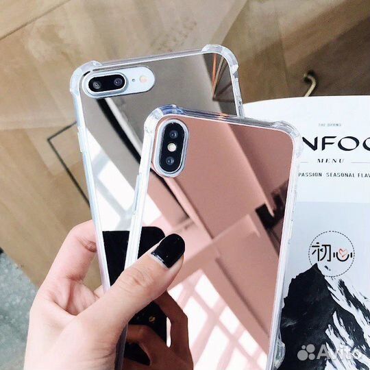 Чехол на iPhone xr прозрачный новый