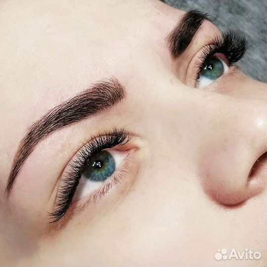 Наращивание ресниц, ламинирование ресниц и бровей