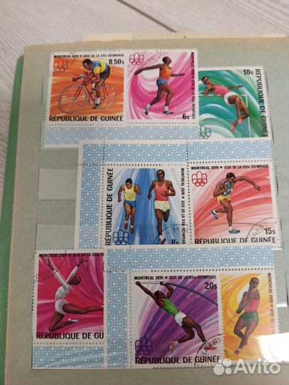 Альбом марок коллекционные марки иностранные СССР