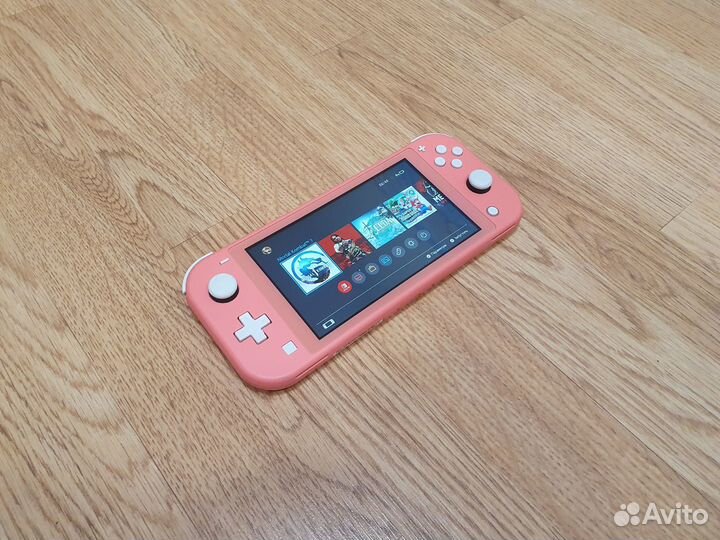 Прошитая Nintendo Switch lite (чип PicoFly) 160gb