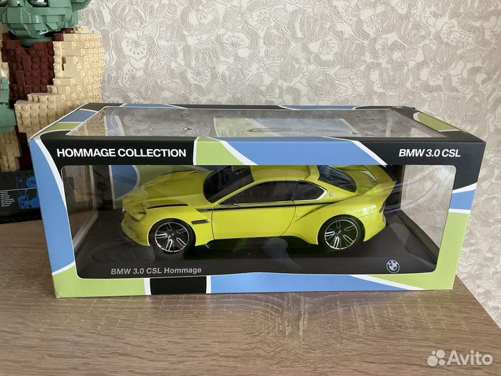 BMW 3.0 CLS Hommage 1:18 80432413753