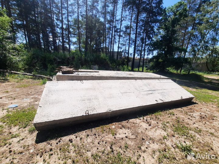 Плиты перекрытия бу