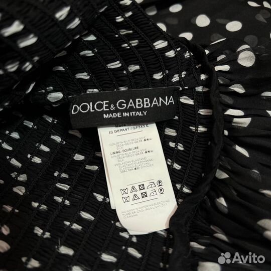 Платье Dolce & Gabbana шёлк