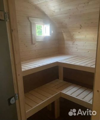 Баня Бочка квадроовал Очень Большая