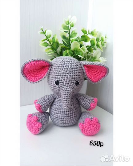 Вязанные игрушки ручной работы