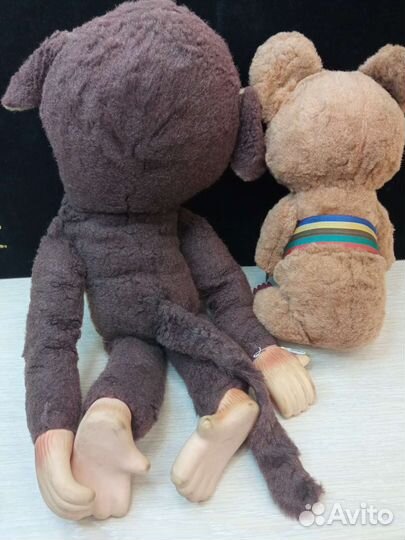 Обезьяна Муня и Олимпийский Миша