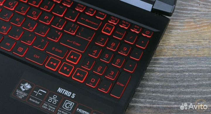 Acer Nitro 5 Мощный Игровой 16Гб 1650Ti 256SSD