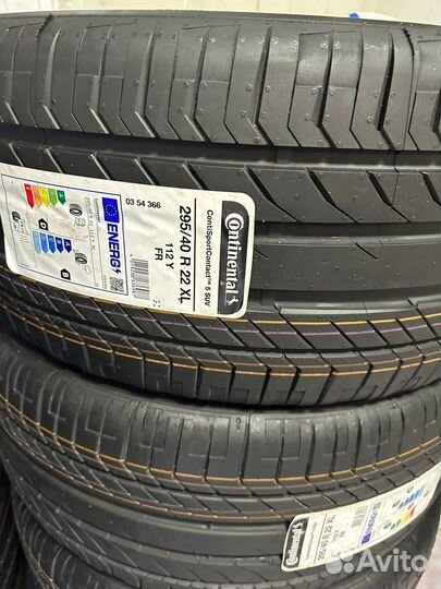 Continental ContiSportContact 5 SUV 295/40 R22