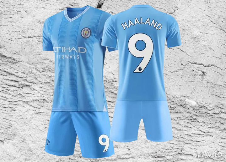 Детская футбольная форма Холанд-9 Манчестер Сити