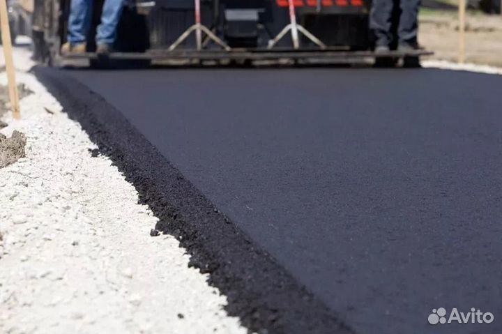 Асфальтирование и благоустройство территории