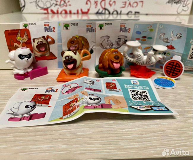 Киндер с вкладышами Набором